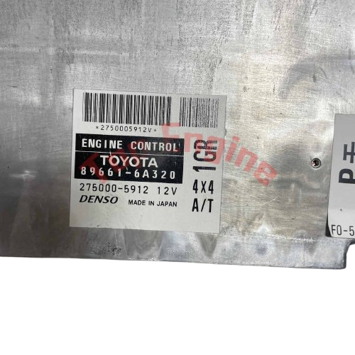 Toyota Land Cruiser Prado ECU 89661-6A320 – 1GR-FE 4.0L V6 Engine Control Unit 2008